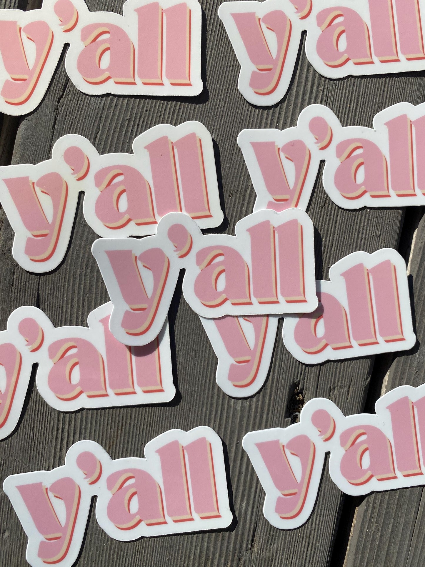 Y'all Sticker