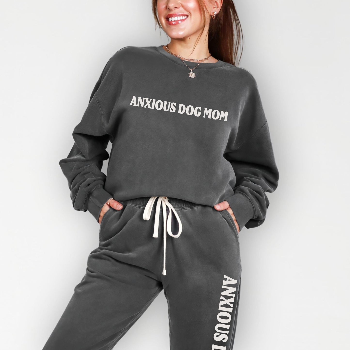 Anxious Dog Mom Sweatsuit