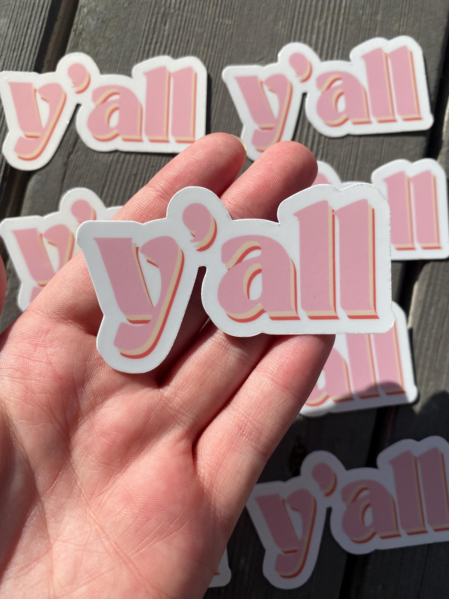 Y'all Sticker