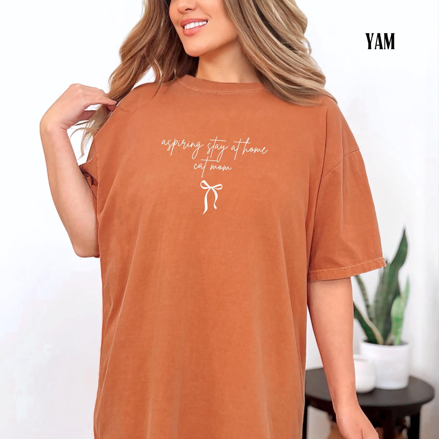 Aspiring Stay at Home Cat Mom Shirt