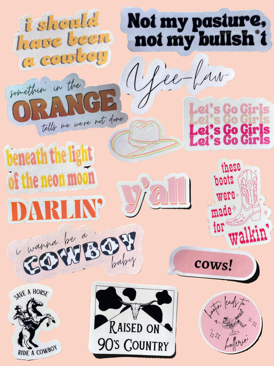 Western Sticker Pack