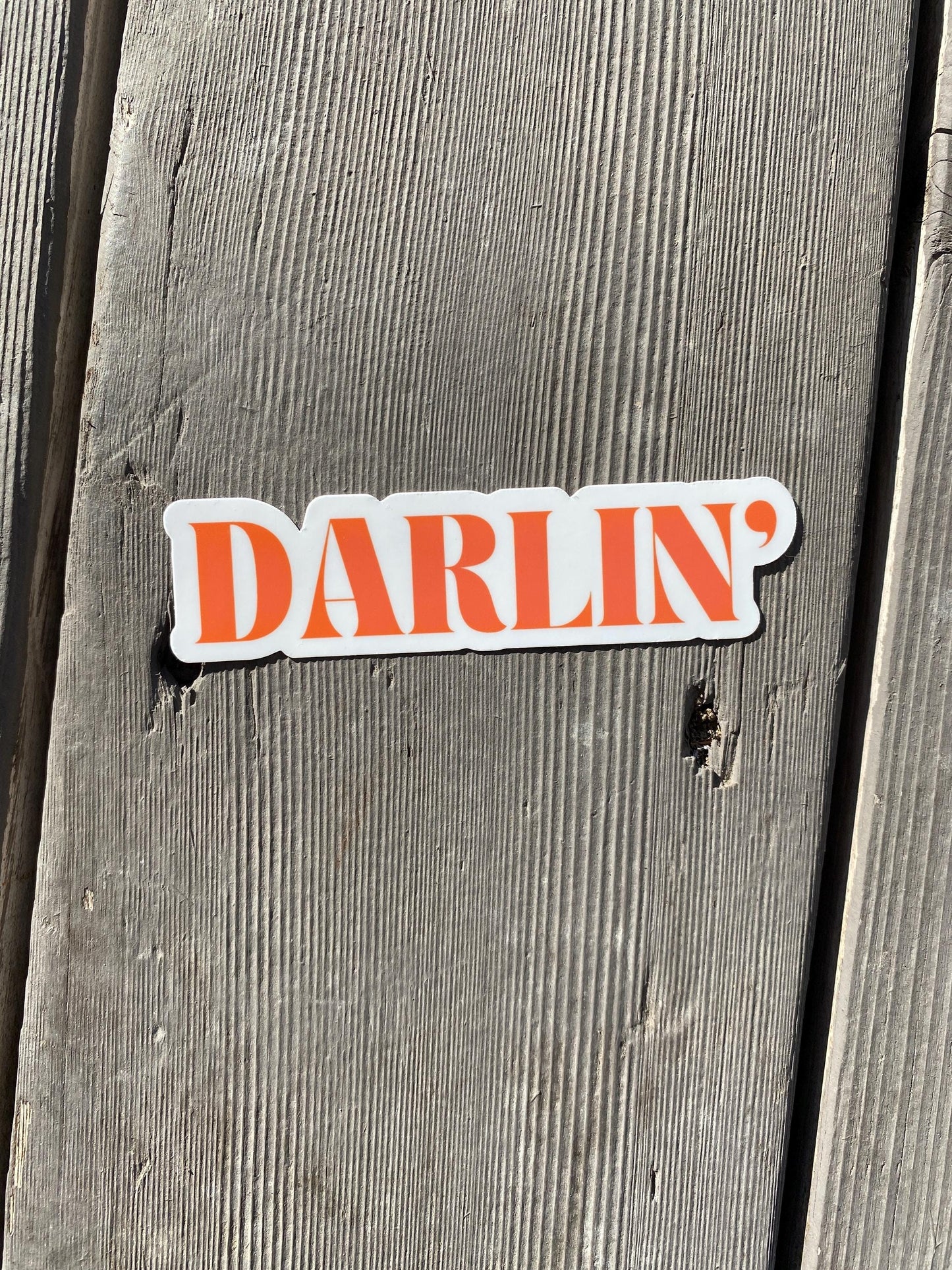 Darlin' Sticker