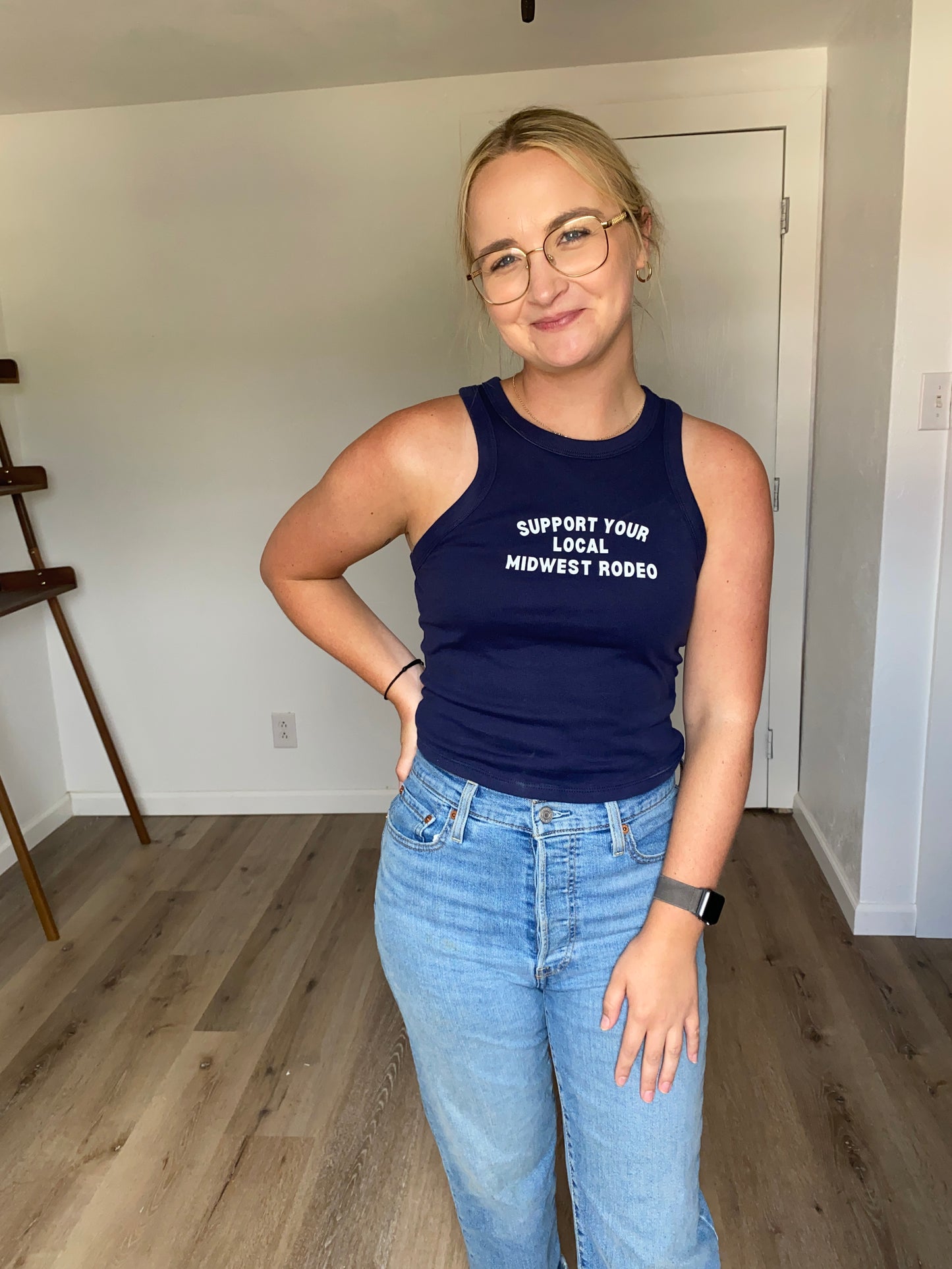 Support Your Local Midwest Rodeo Racerback Tank