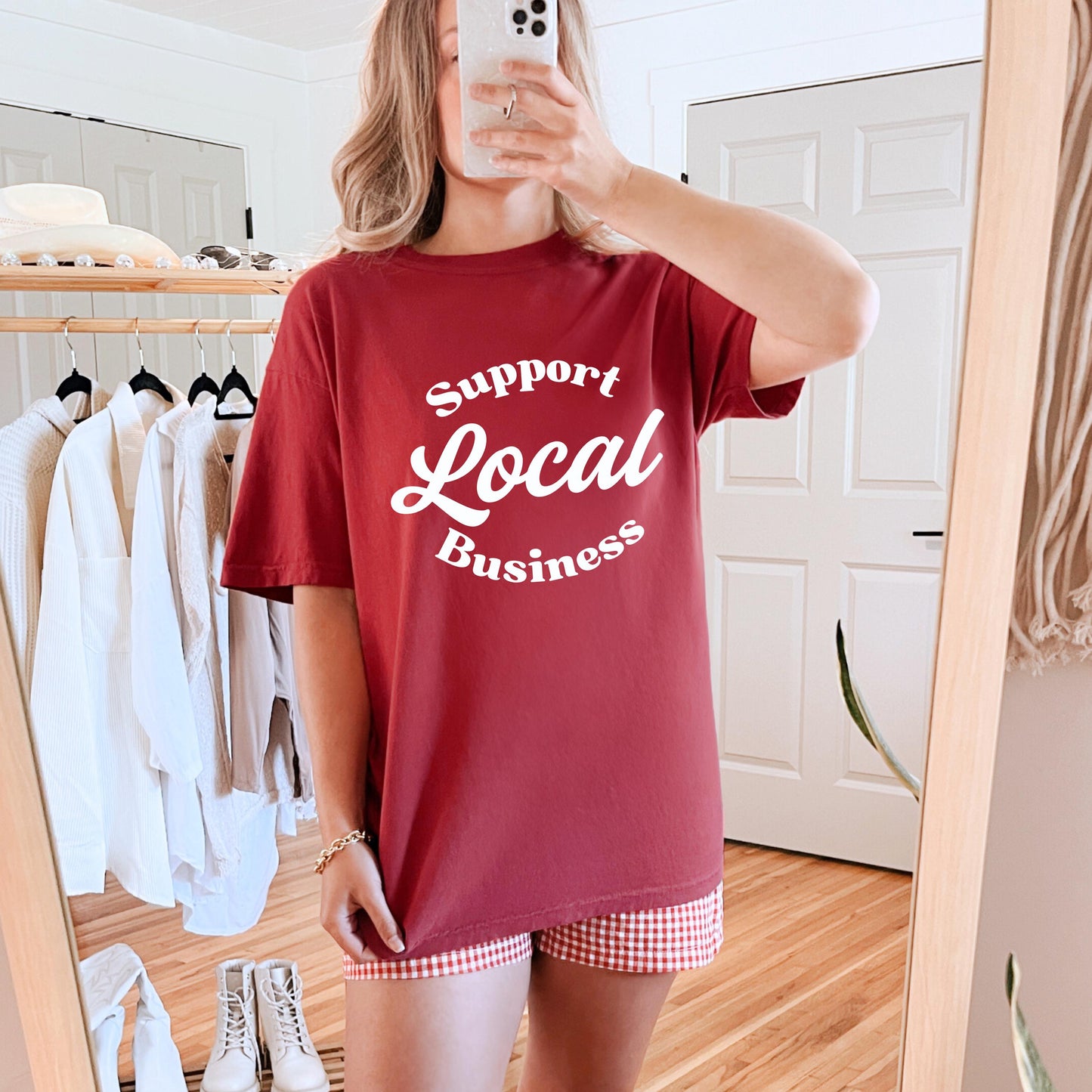 Support Local Business Tee