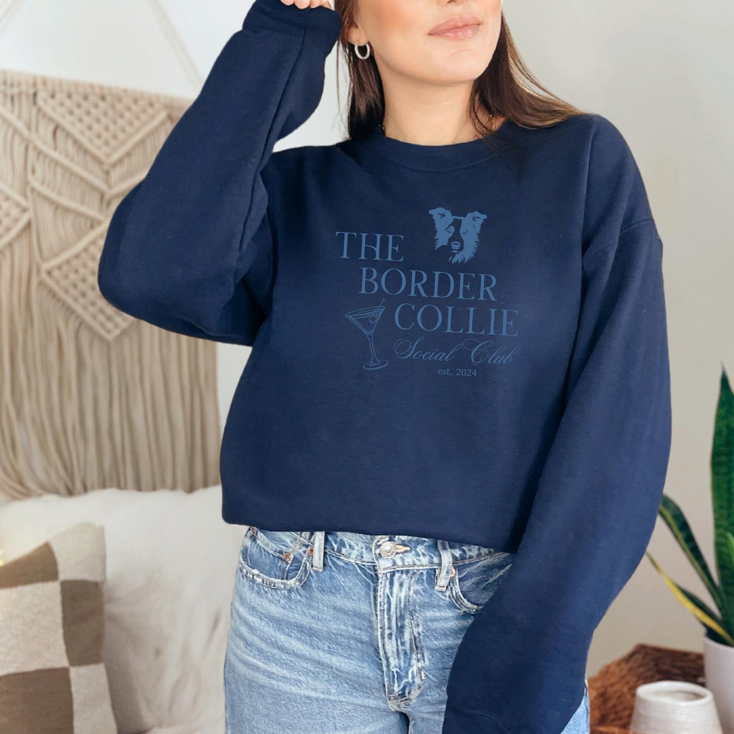 Border Collie Social Club Sweatshirt