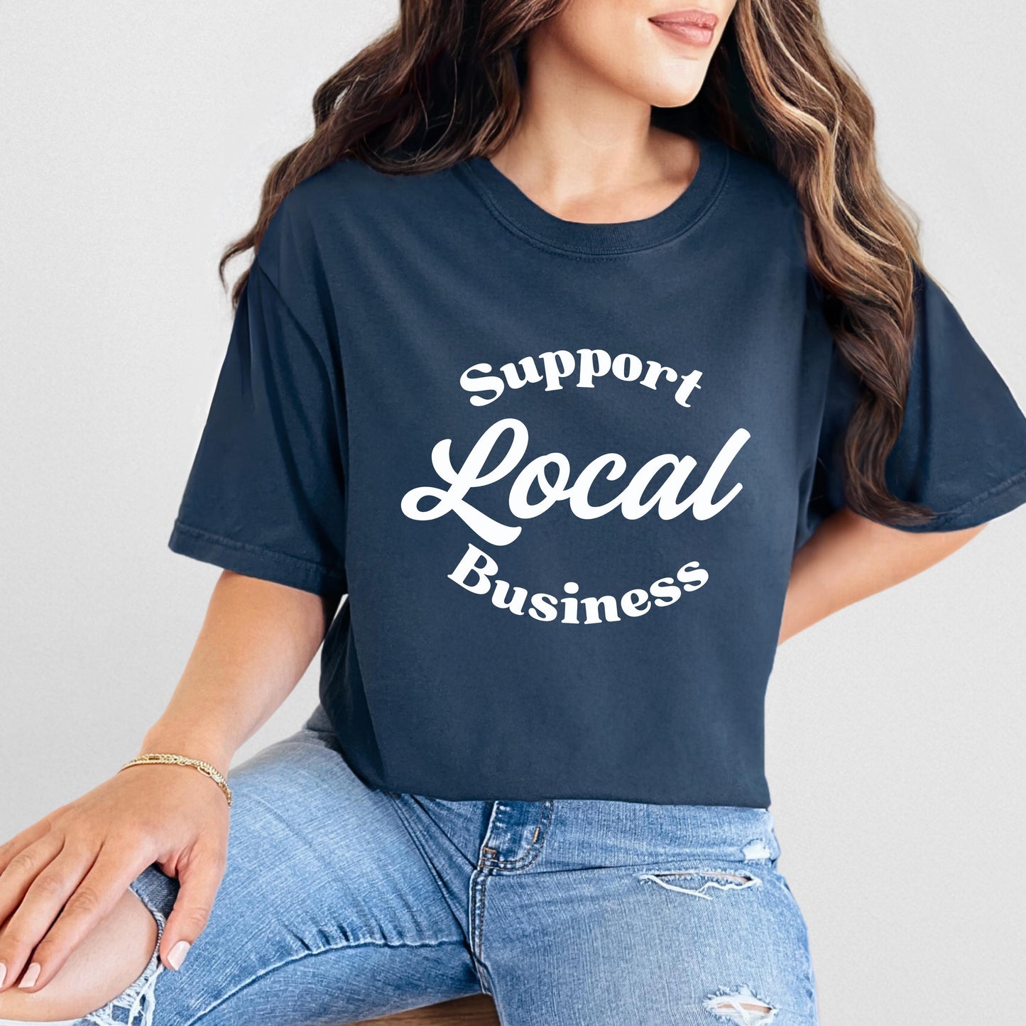 Support Local Business Tee