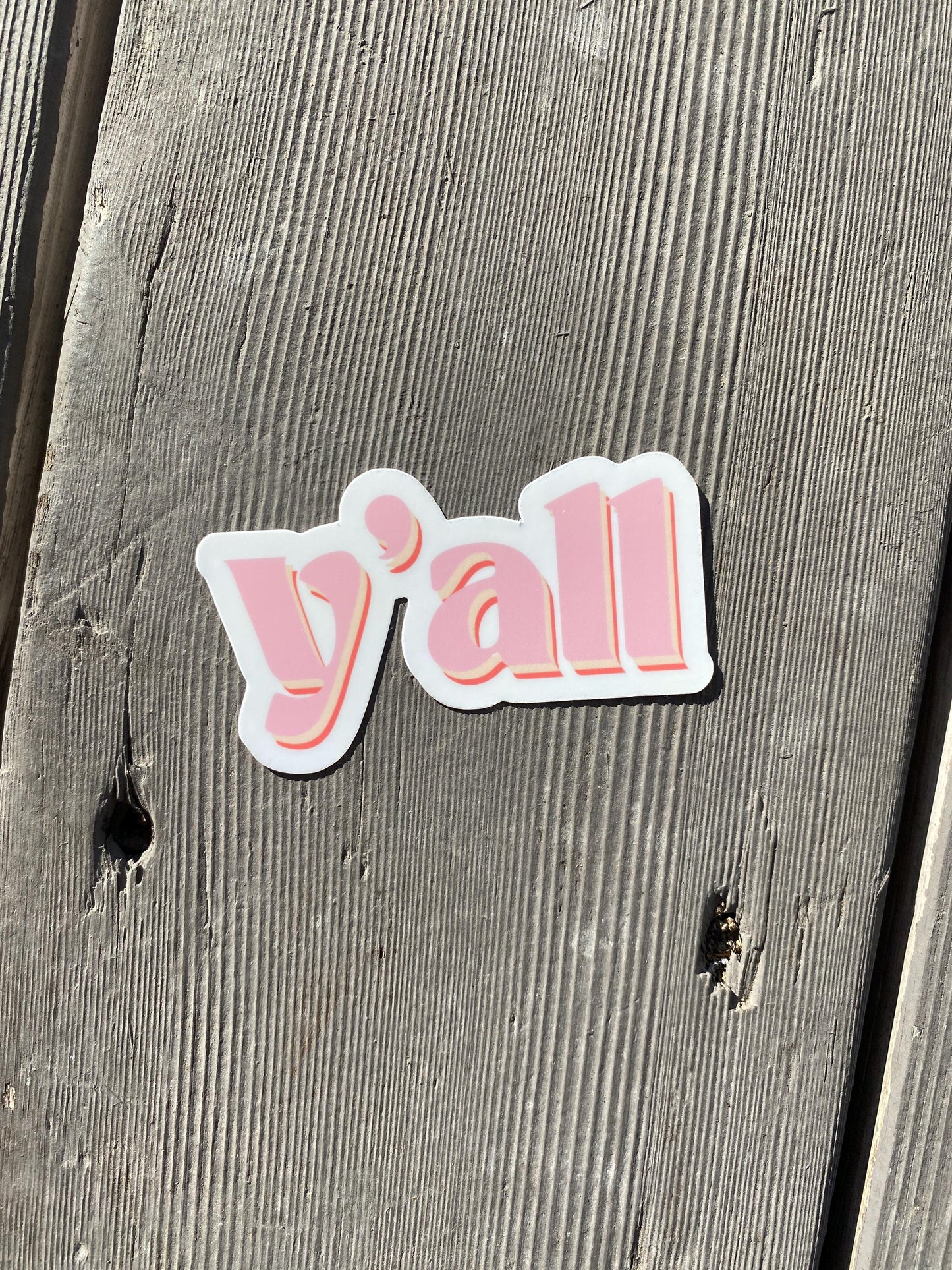 Y'all Sticker