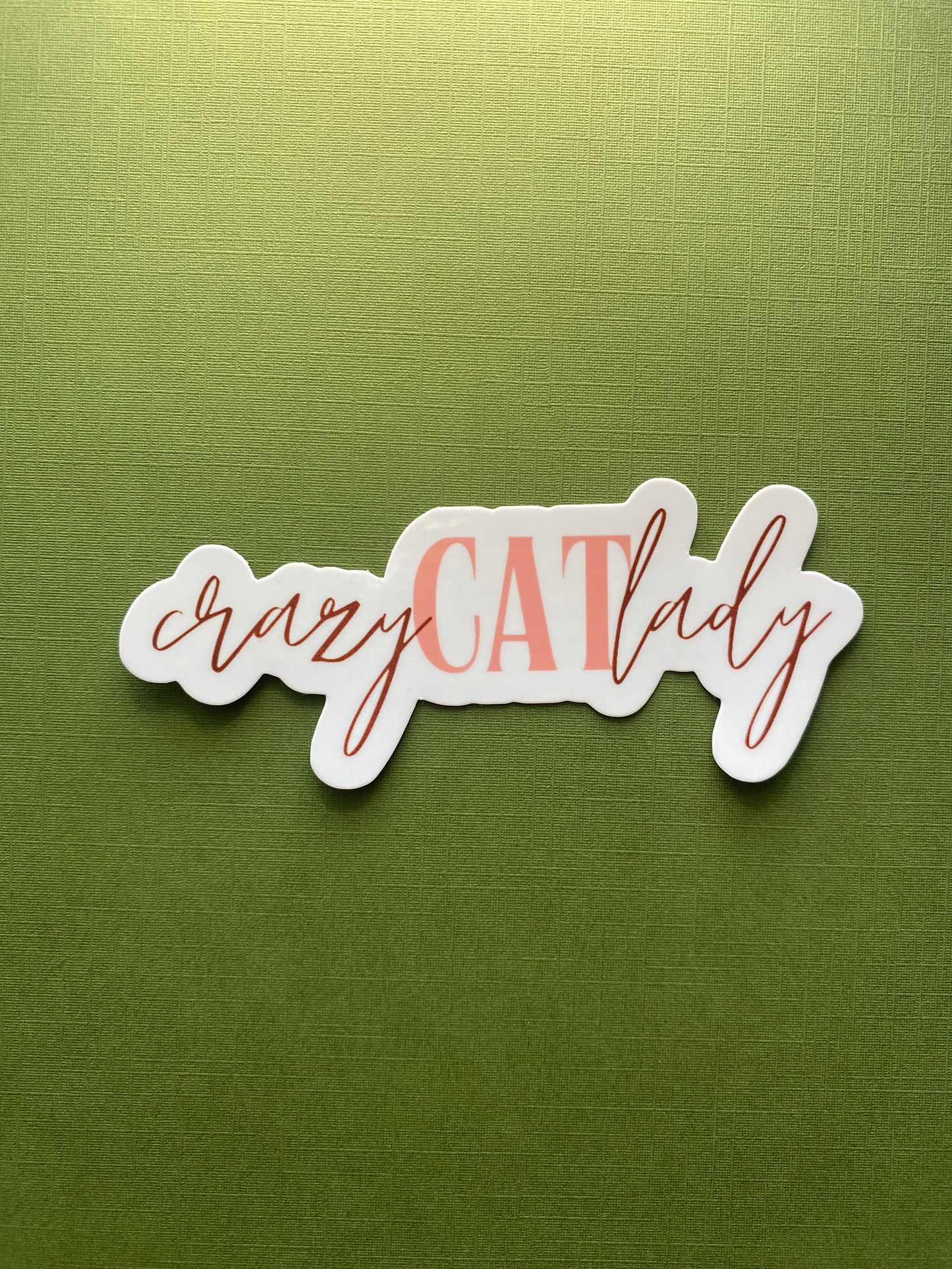 Crazy Cat Lady Sticker