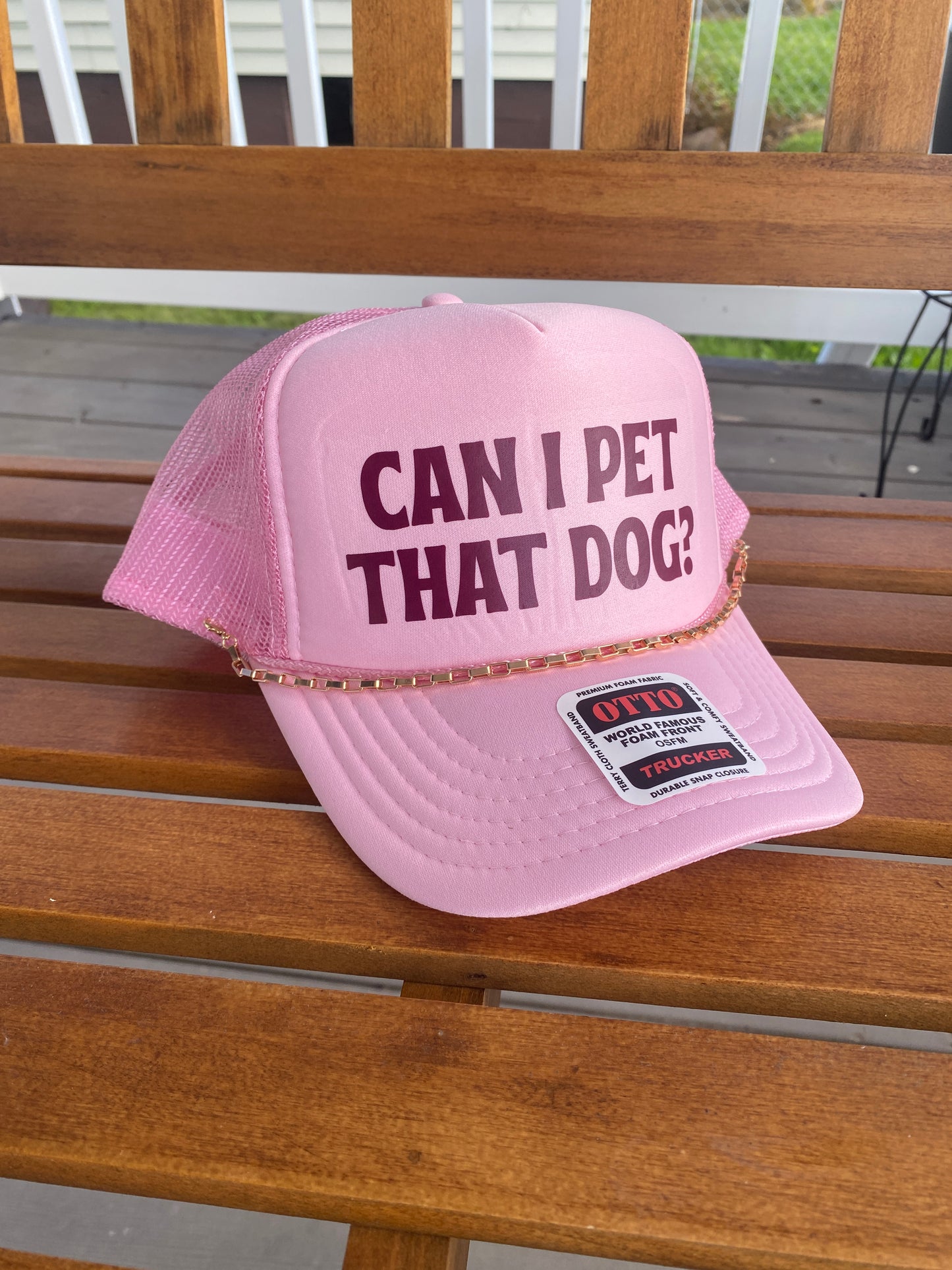 Can I Pet that Dog? Trucker Hat