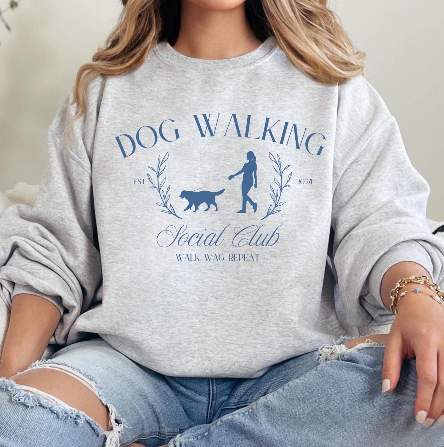 Dog Walking Social Club Sweatshirt