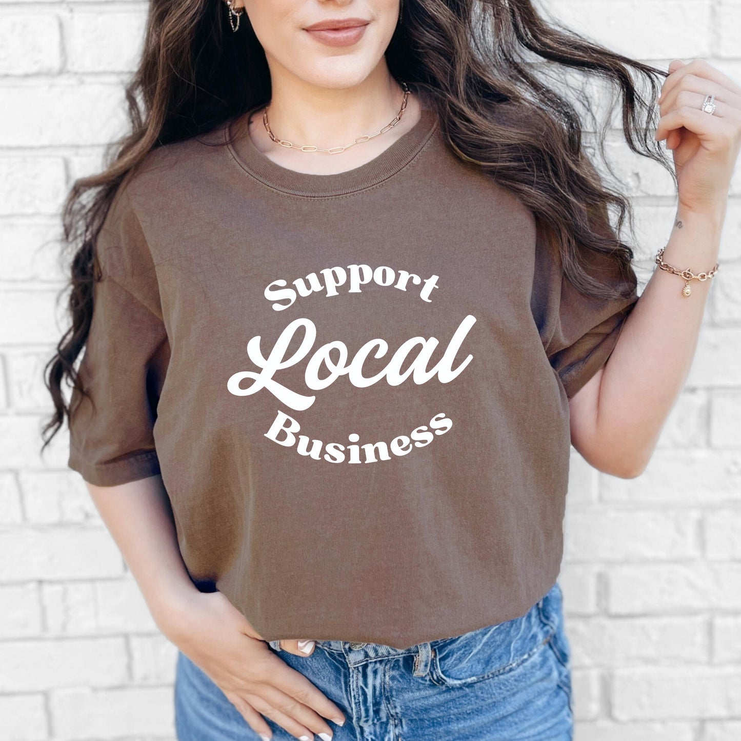 Support Local Business Tee
