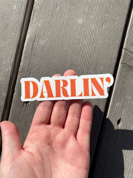 Darlin' Sticker