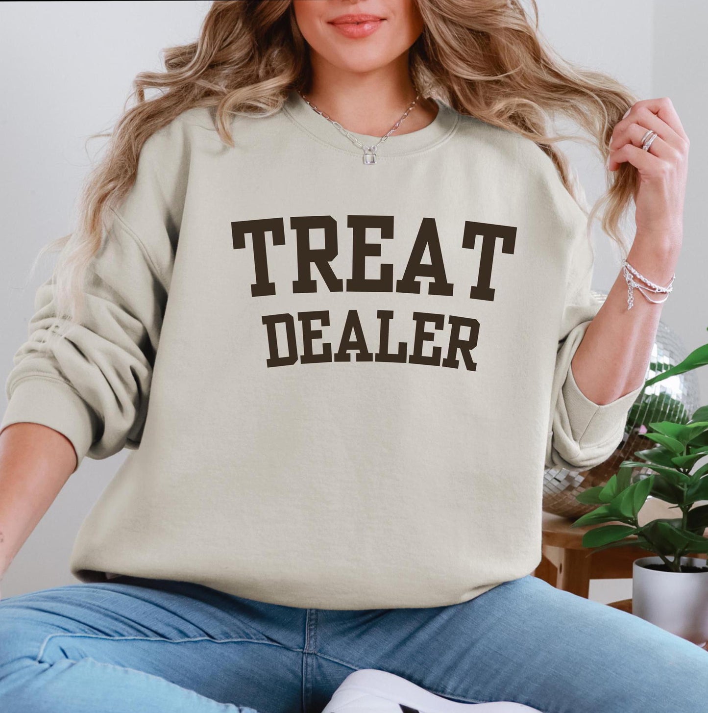 Dog Treat Dealer Crewneck Sweatshirt