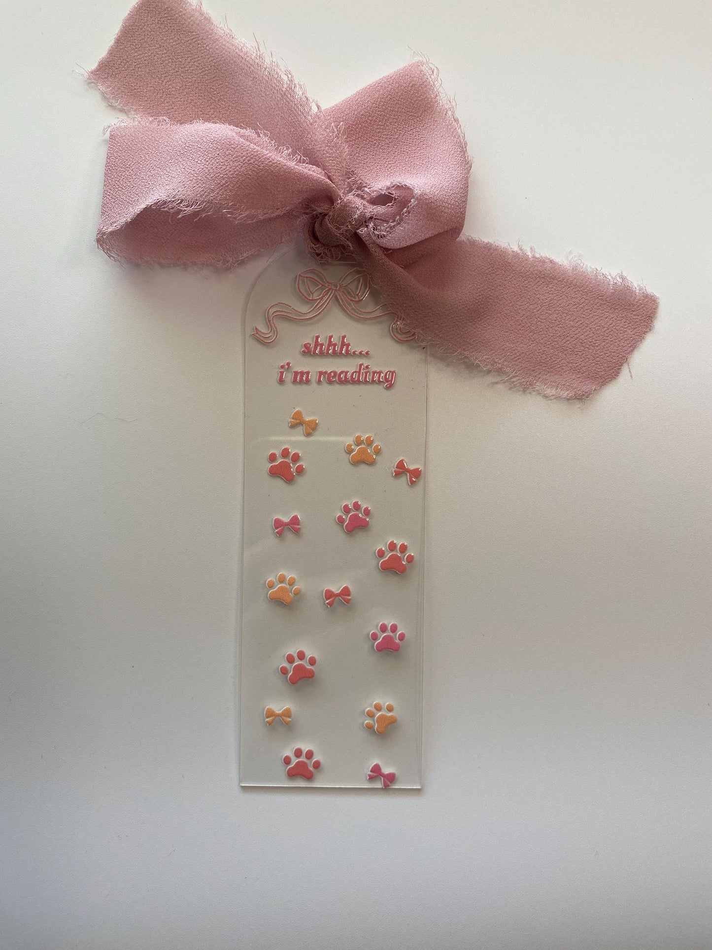 Dog Themed Acrylic Bookmarks
