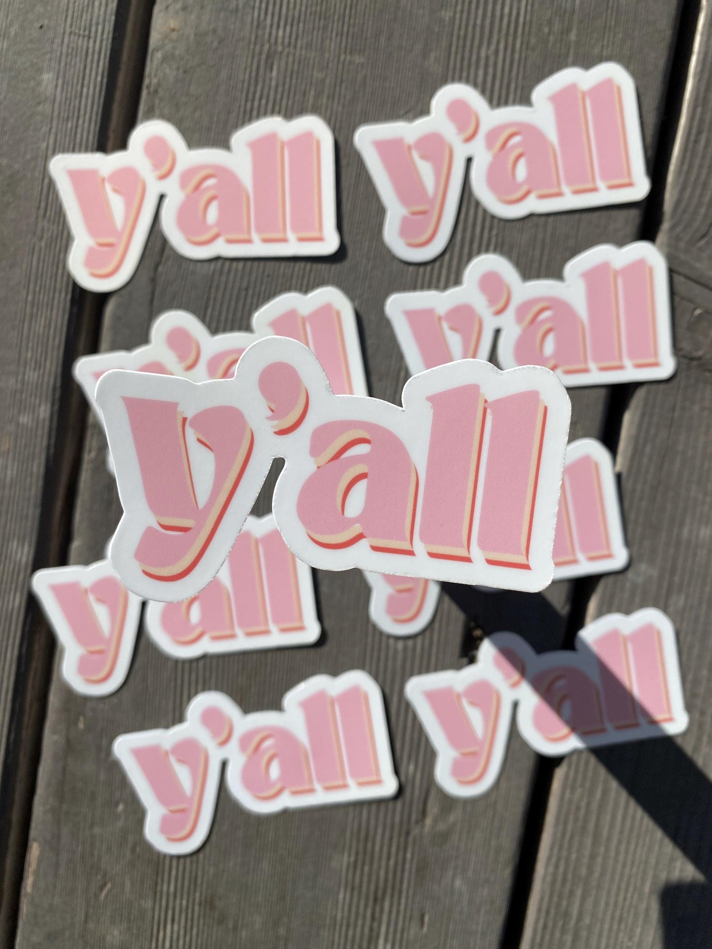 Y'all Sticker