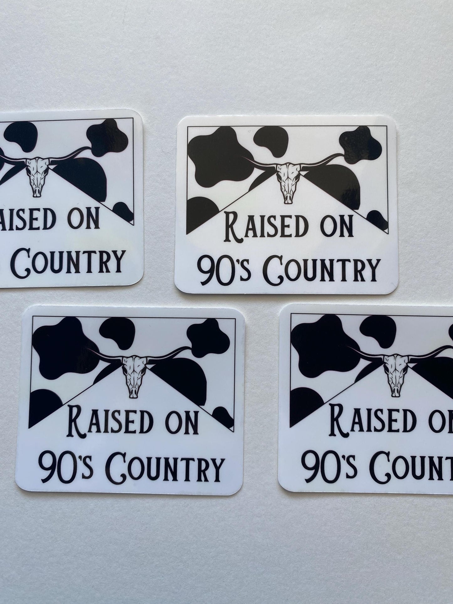 Raised on 90's Country Sticker