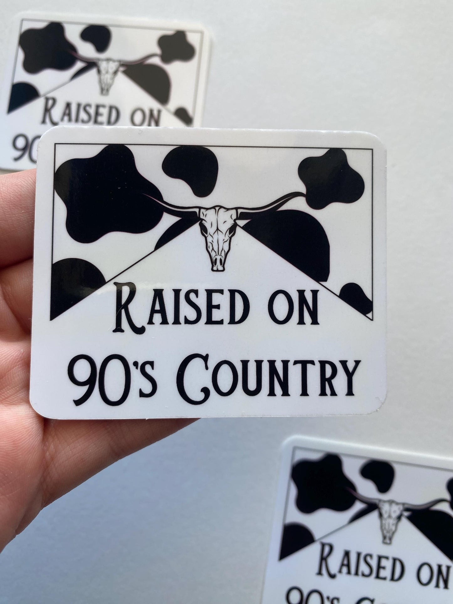 Raised on 90's Country Sticker