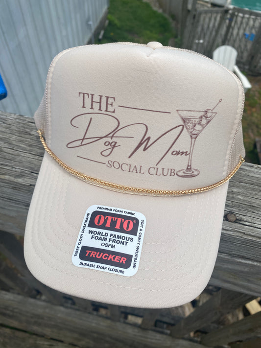 The Dog Mom Social Club Trucker Hat