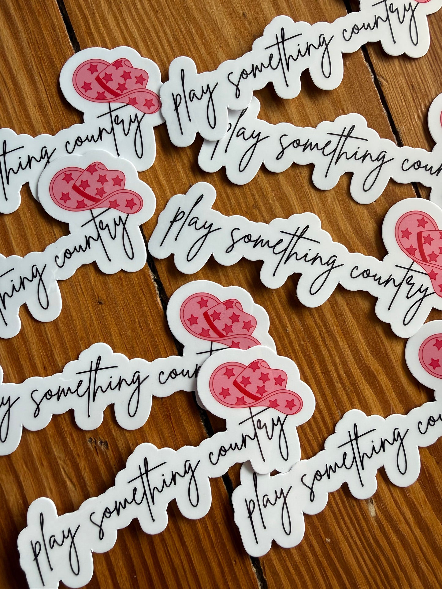 Play Something Country Sticker