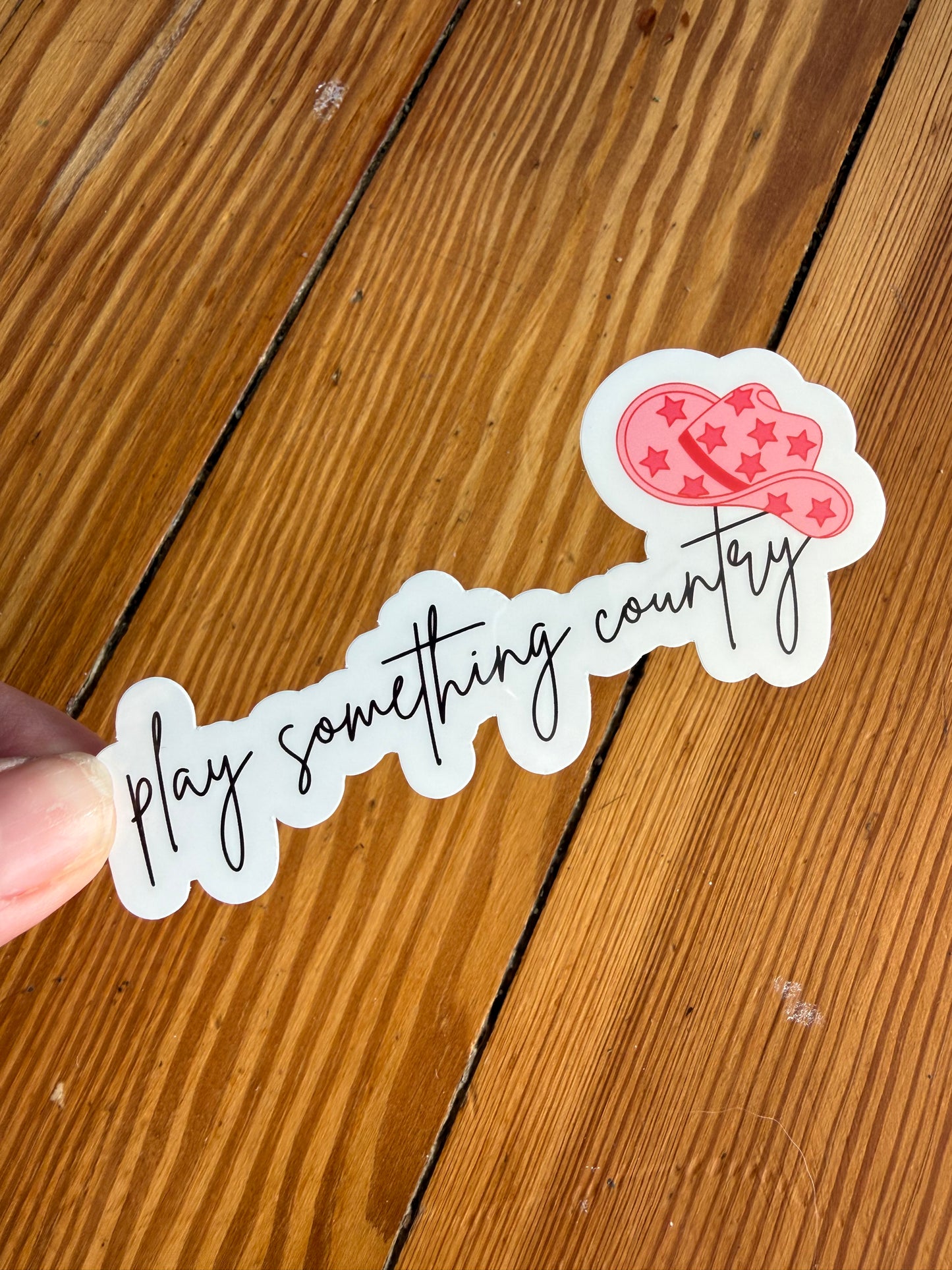 Play Something Country Sticker