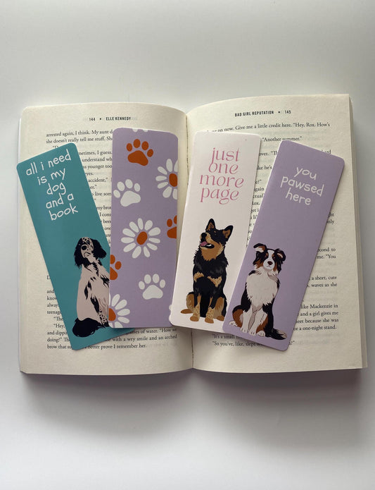 Dog Mom Bookmarks