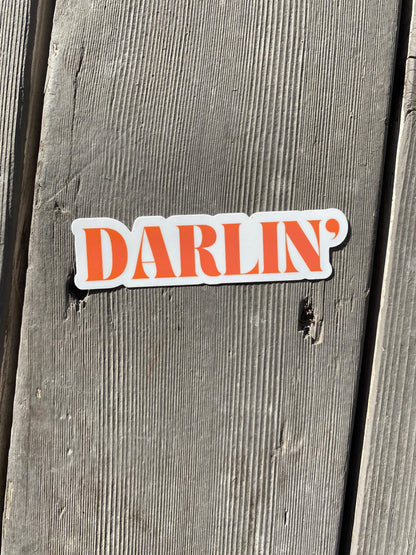 Darlin' Sticker