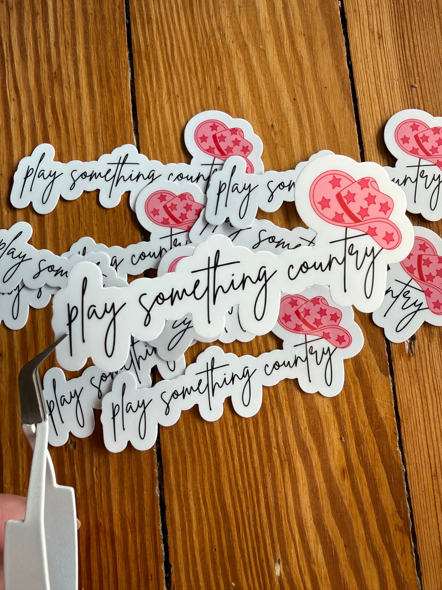 Play Something Country Sticker
