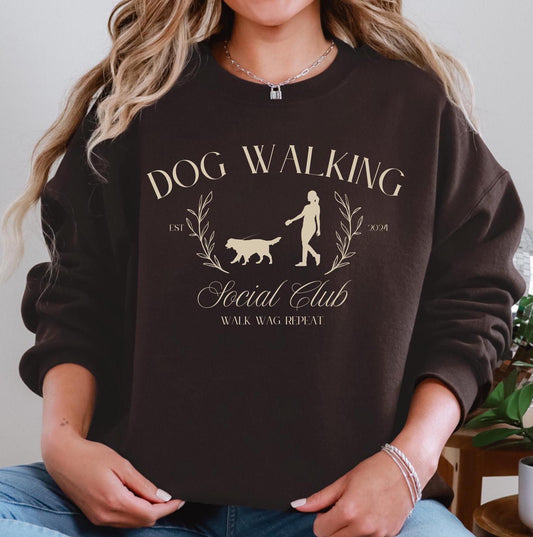 Dog Walking Social Club Sweatshirt