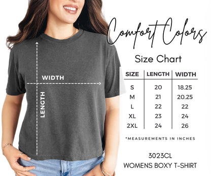 Anxious Cat Mom Cropped Boxy Tee