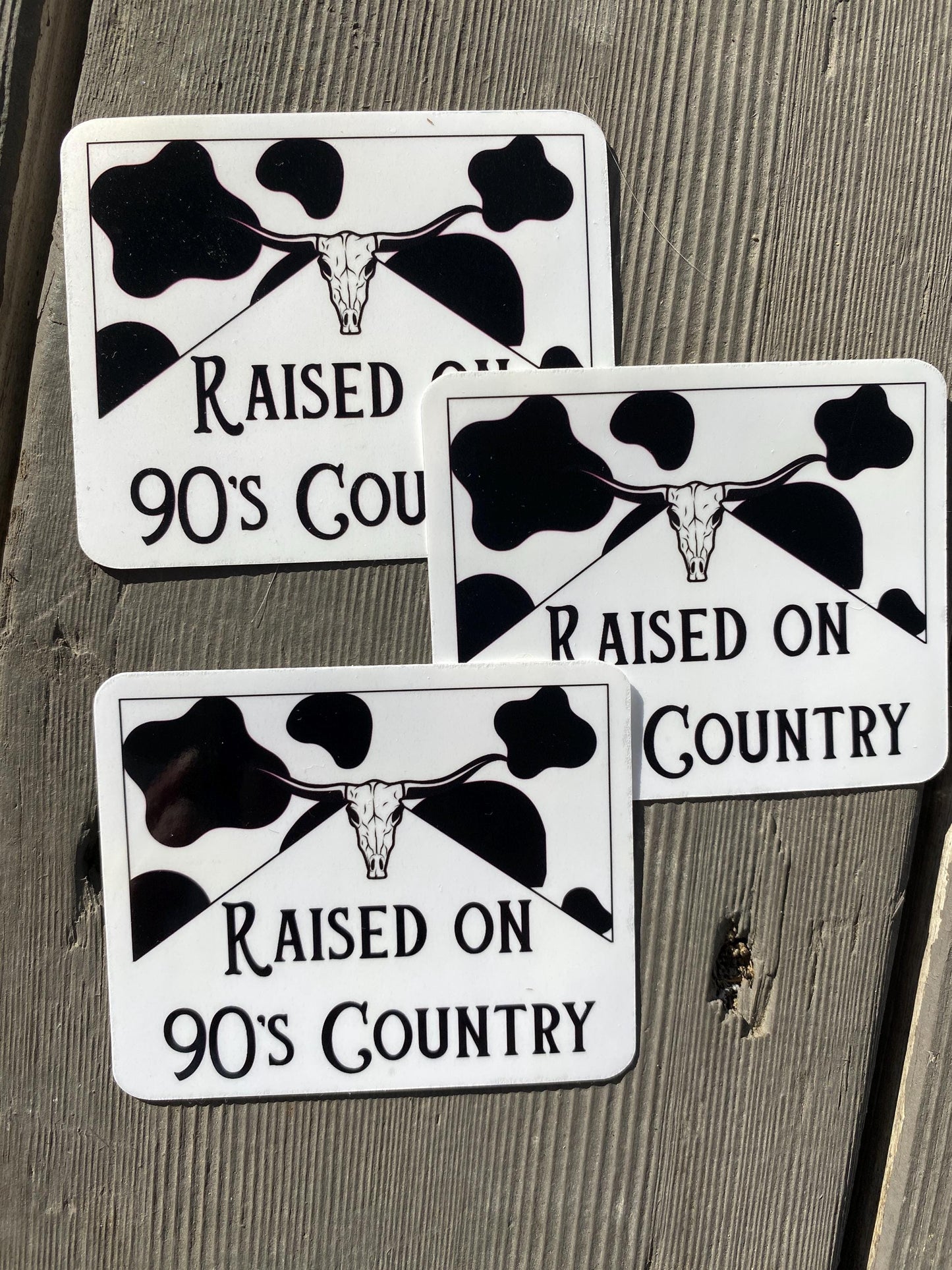 Raised on 90's Country Sticker